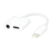 Adaptateur Lightning / USB-C et Jack EDENWOOD Blanc