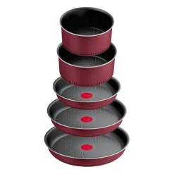 Batterie de cuisine 10 pièces TEFAL INGENIO simply cook