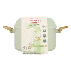 Batterie MENASTYL SUPERBALL 8 pièces céladon