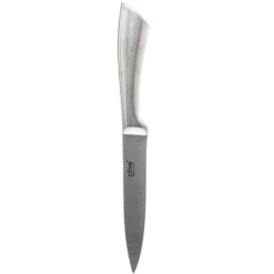Bloc 5 couteaux + ciseaux inox