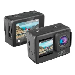Caméra Sport LEDWOOD 4K Wifi double écran