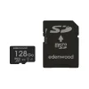 Carte Mémoire micro SD 128 Go EDENWOOD + Adaptateur – Stockage Haute Capacité à Petit Prix