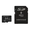Carte Mémoire micro SD 64 Go EDENWOOD + Adaptateur – Grande Capacité et Polyvalence