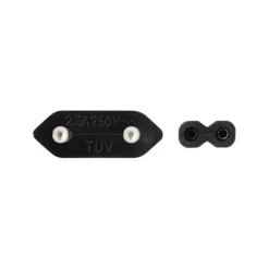 Câble alimentation secteur EDENWOOD 2 broches noir
