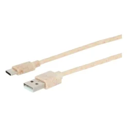 Câble éco USB-C / USB EDENWOOD 1M Beige