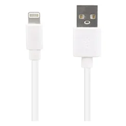 Câble Lightning / USB HIGH ONE 1M Blanc