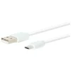 Câble Micro USB / USB HIGH ONE 1M Blanc