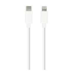 Câble USB-C / Lightning EDENWOOD 1M Blanc