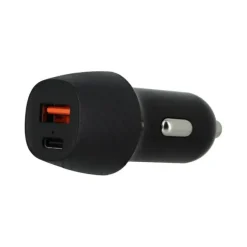 Chargeur allume cigare 2 ports USB et USB-C EDENWOOD 51W Noir
