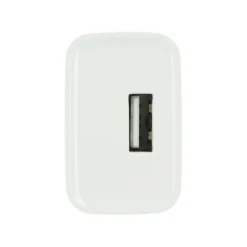 Chargeur secteur USB HIGH ONE 2,4AA Blanc