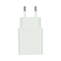Chargeur secteur USB HIGH ONE 2,4AA Blanc