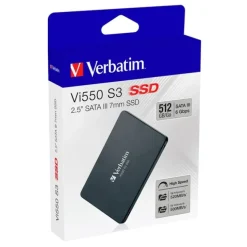 Disque dur SSD interne VERBATIM Sata 512Go Vi550 S3