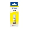 Encre EPSON T104 Ecotank Jaune - 65ml