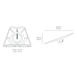 Fixation STARLINK adaptateur de tuyau standard