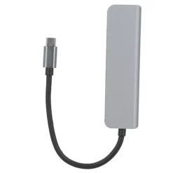 Hub USB-C 5-en-1 – Adaptateur multifonction avec HDMI, USB, SD et recharge rapide