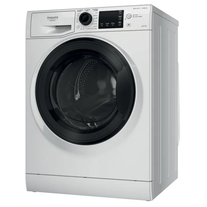 Lave-linge séchant 9 kg / 6 kg HOTPOINT NDB964489WKAFR