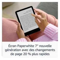 Liseuse AMAZON Kindle Paperwhite (2024) 16Go étanche- noir