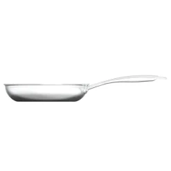Lot de 2 poêles VALBERG inox 18/10 triply 24 28cm