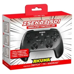 Manette Switch AKUMA ISEKAI sans fil Noire
