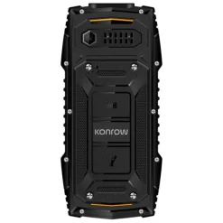 Mobile résistant eau et poussières KONROW STONE PLUS 2,4" Noir