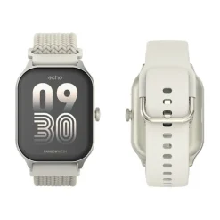 Montre connectée Echo Rainbow Mesh Blanche - 2 Bracelets