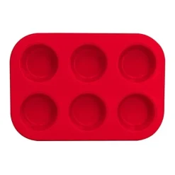 Moule MENASTYL 6 muffins 26x18 cm céramique
