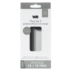 Pack de 3 Films de protection WE APPLE iPhone 13/13 Pro
