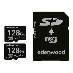 Pack de 2 MicroSD EDENWOOD 128Go