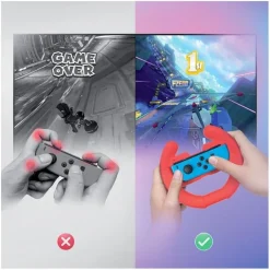 Pack volant de course ONIVERSE avec 2 supports manette
