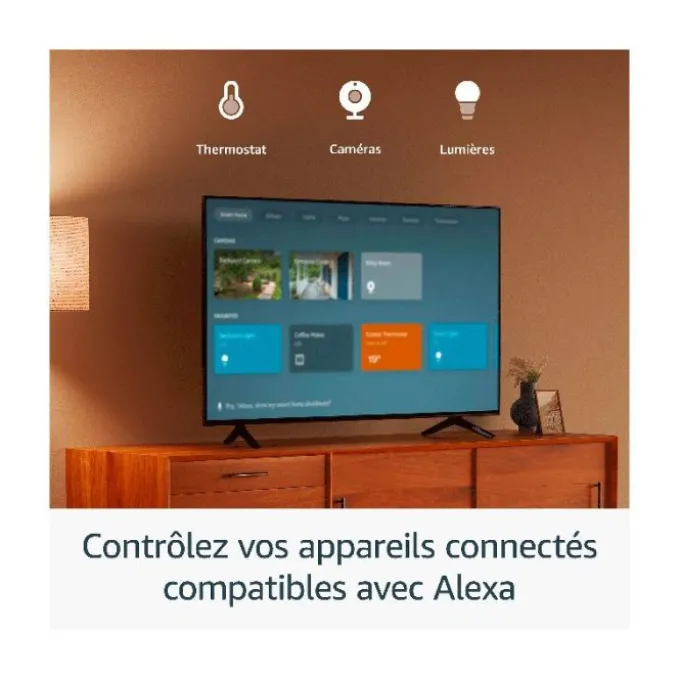 Passerelle Multimédia FIRE STICK TV AMAZON HD 2024 avec télécommande