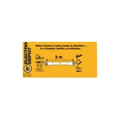 Prolongateur EDENWOOD F MALE / MALE 2 mètres