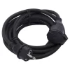 Rallonge CHACON 16A 5m Noire