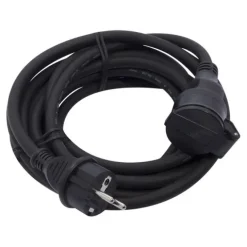 Rallonge CHACON 16A 5m Noire