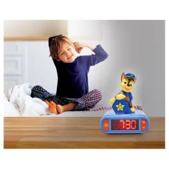 Réveil enfant LEXIBOOK Veilleuse Chase