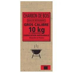 Sac de charbon 10 kg qualité restaurant