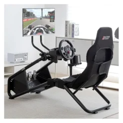 Siège de simulation AMSTRAD AMS RACING DRIFT noir