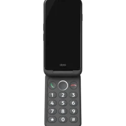 Smartphone DORO Aurora A20 64Go Noir à Clapet Sénior