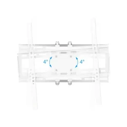 Support mural EDENWOOD TV de 66 à 140 cm D2 déporté blanc