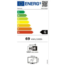 TV UHD 4K 50'' SAMSUNG 50CU7025