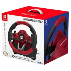 Volant et Pédalier HORI MARIO KART RACING WHEEL PRO DELUXE pour SWITCH